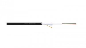 Kabel światłowodowy zewnętrzny 12 włókien SM 9/125 OS2 G652D 1500N PE Fca czarny DK-B3912-O-SC-1 /bębnowy/