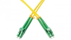 Patchcord światłowodowy FO SM LC/APC-LC/APC duplex 9/125 1m