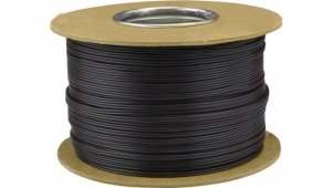 Przewód głośnikowy SMYp 2x1,5 czarny CU miedź Mercor 500m