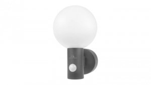 Lampa LED z czujnikiem ruchu Maclean, czujnik ruchu PIR, kolor szary, 15W, IP65, 1600lm, barwa neutralna biała (4000K) MCE515 GR