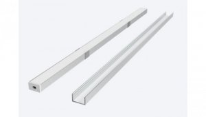 LED line PRIME Profil aluminiowy nawierzchniowy natynkowy srebrny 2m - zestaw 5 lat gwar.