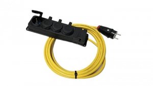 EXTREME Przedłużacz 3x1,5 PUR H07BQ-F 30m 4-fach 1316730