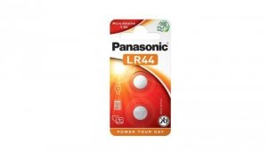 Bateria G13 / LR44 / LR1154 / 186 BAT 1BL PANASONIC 1,5V (1 szt.)