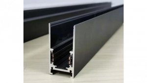 Szynoprzewód magnetyczny natynkowa czarna 2,0m