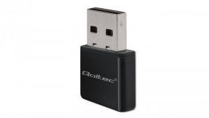 Qoltec Bezprzewodowy Ultra szybki mini adapter NANO WiFi Standard N USB 2.0 300Mbps