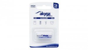 Bateria alkaliczna Akyga AKY2101 23A Zn-MnO2, 12V/48mAh 1szt/blister