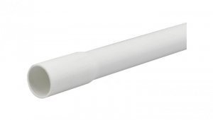 Rura elektroinstalacyjna sztywna RLM-20 gładka kielichowa 320N PVC UV biała 2m /20szt/
