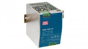 Zasilacz na szynę DIN 480W 24V 20A NDR-480-24
