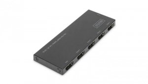 Splitter HDMI Rozgałęźnik 1x wejście / 4x wyjście 4K@60 Ultra HD DIGITUS DS-45323