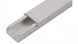 Listwa elektroinstalacyjna kanał kablowy LST 25x15mm korytko z pokrywą i taśmą montażową 2-stronną / 2 m /