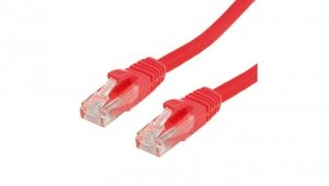 VALUE Patchkabel UTP kat. 6 (klasa E), LS0H, czerwony, 2 m