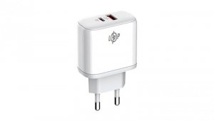 Ładowarka 45W Type-C + USB-A Quick Charge + KABEL LP