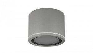 Punktowa oprawa sufitowa do łazienki UMA Sand Light Grey IP54 okrągła szara EDO777541 EDO