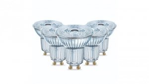 5PAK Żarówka LED GU10 4,5W = 50W 350lm 4000K Neutralna 36 CRI90 ŚCIEMNIALNA OSRAM Parathom