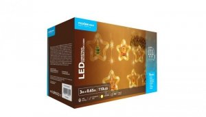 Lampki gwiazdki mik. modee 3m WARM 110LED ML-C3005