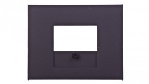 K.1 Element centralny do gniazda ładowania USB, TAE i głośnikowego antracyt mat lakierowany 10357006