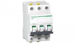 Wyłącznik nadprądowy 3P B 6A 10kA AC iC60H-B6-3 A9F06306