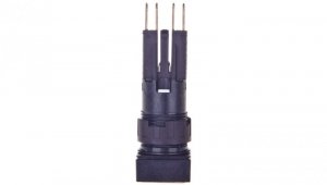 Napęd przycisku 18x18mm czerwony bez samopowrotu z podświetleniemQ18LTR-RT/WB 086448