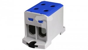 Złączka OTL95-2 kolor niebieski 2xAl/Cu 6-95mm² 1000V AC / 1500V DC Zacisk uniwersalny MAA2095B10