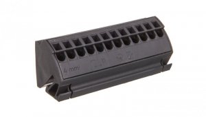 Blok potencjałowy 4mm2 ciemnoszary 812-102
