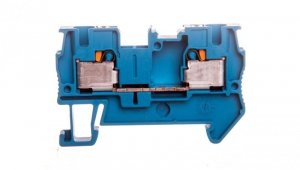 Listwa zaciskowa przepustowa 2-przewodowa 0,2-6mm2 niebieska PT 4 BU 3211760