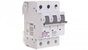 Wyłącznik nadprądowy 3P C 16A 6kA AC ETIMAT 6 002145516