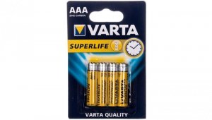 Bateria cynkowo-węglowa R03P / AAA SUPERLIFE /4 szt./