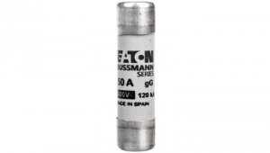 Wkładka bezpiecznikowa cylindryczna 14x51mm 50A gL/gG 400V C14G50