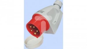 Wtyczka 16A 4P 400V IP44 WSM stała MINI 922061