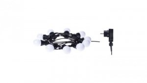 Łańcuch XMAS PARTY 2,25W 10X5LED 5m IP44 mleczny DCPW01