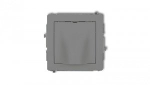 DECO Mechanizm wypustu kablowego szary mat 27DWPK