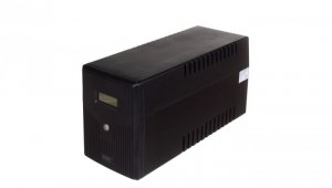 Zasilacz awaryjny UPS Line-Ineractive LCD 1500VA/900W 2x12V/9Ah AVR 4xSCHUKO USB RS232 RJ45 DN-170075
