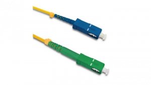 Qoltec Patchcord światłowodowy SC/APC - SC/UPC Singlemode 9/125 G652D Simplex 7m