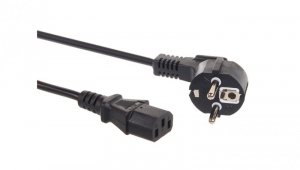Kabel zasilający 3pin 3M wtyk EU Maclean MCTV-692