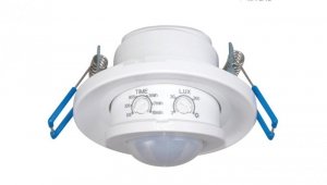 Czujnik ruchu pir na podczerwień do zabudowy Maclean Energy MCE130 zasięg 6m, 800W (lampy żarowe) 400W