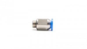 Złączka wtykowa prosta mosiężna niklowana do węża 6 G1/4z 122.014-6