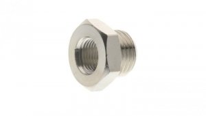 Redukcja mosiężna niklowana z G1/2z na G1/8w, 2090 1/2-1/8