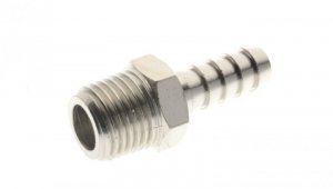 Złączka mosiężna niklowana gwintowana prosta G1/4z do węża 10, 3040 10-1/4