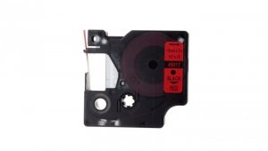 Taśma do drukarek D1 12mm x 7m czarny/czerwony S0720570