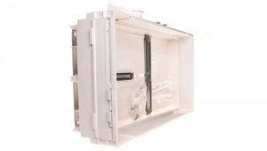 Płyta pola licznika 250x450mm z zamontowanymi krzyżakami biała U96N