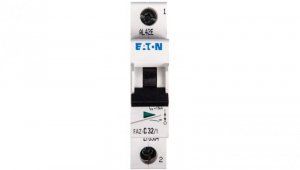Wyłącznik nadprądowy 1P C 32A 15kA AC FAZ C32/1 278564