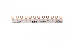 Szyna łączeniowa 2P 63A 10mm2 widełkowa (12 mod.) EVG-2PHAS/12MODUL 215641