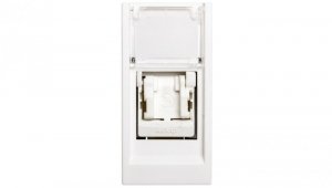 Zenith Gniazdo komputerowe pojedyncze RJ45 kat.5e UTP białe 1 moduł WS210 L4762