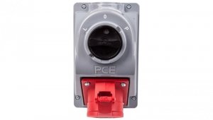 Gniazdo stałe z wyłącznikiem L-0-P 32A 4P 400V IP44 COMBO-POL 960624401W