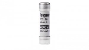 Wkładka bezpiecznikowa cylindryczna 8,5x31,5mm 16A gG 400V 012316