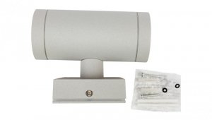 Oprawa ścienna BART EL-235 2x35W GU10 szara IP54 góra dół kinkiet 7080