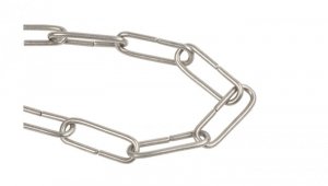 Łańcuch stalowy PO-L 1m 9002010