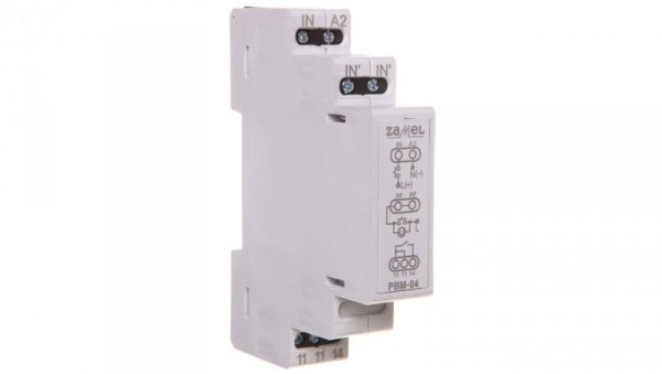 Przekaźnik bistabilny napieciowy 12-230V AC/DC PBM-04/U EXT10000067