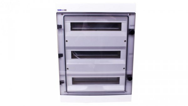 Rozdzielnica hermetyczna modułowa (500V AC ,1000V DC) 3x18 natynkowa RH-54/3 36.154