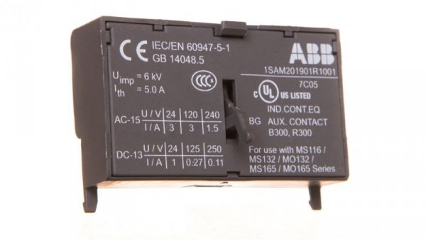 Styk pomocniczy 1Z 1R montaż czołowy HKF1-11 1SAM201901R1001